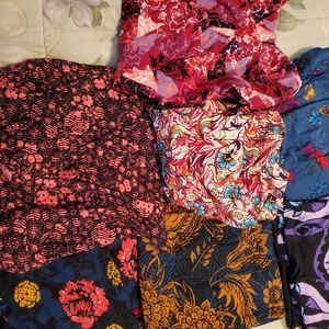 7 floral tc lularoe leggings
